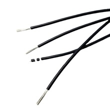 客戶定制單芯硅膠 H05S-K 1.0㎡環保阻燃電子導線線束加工鍍錫