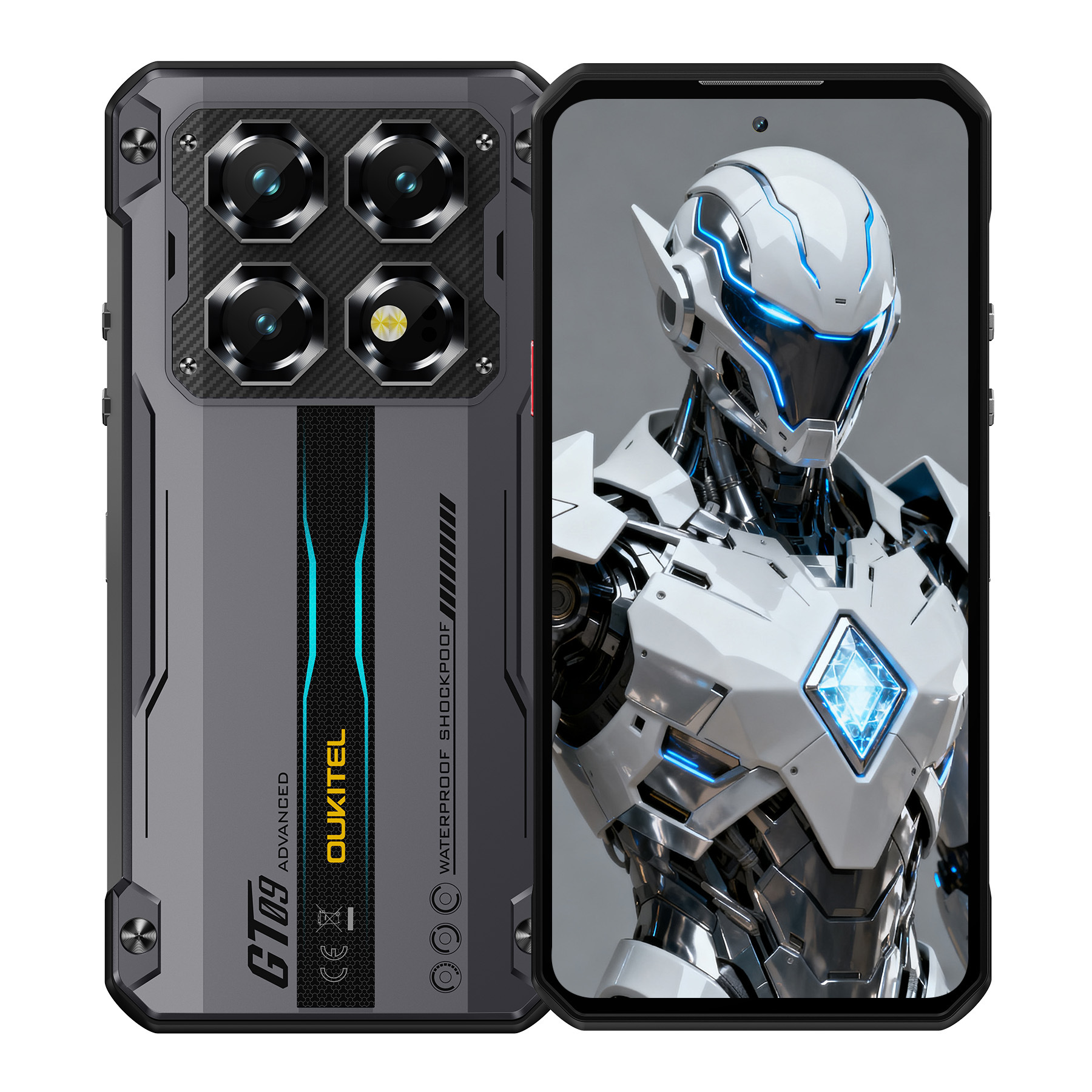 2025 nuevo OQI WP60 7 pulgadas gran pantalla hornet tres teléfonos inteligentes de seguridad entrega en Hong Kong
