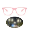 Pink frame white film [Snowman]