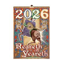 ��ó��ӱ��ƷMedieval Bum Calendar 2026��ª������ƨ��2026����