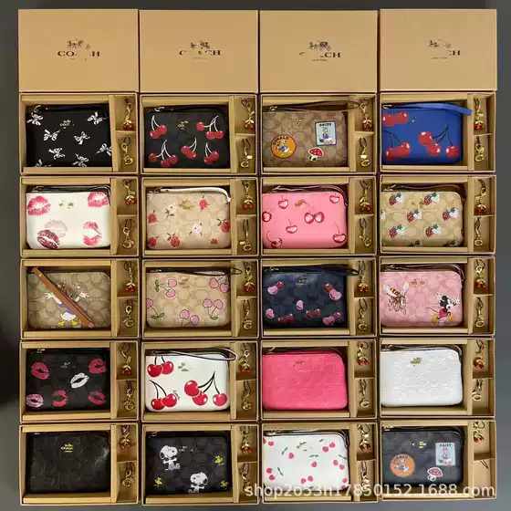 Cross-Border Small Parcel 2025 Fall New Arrival PU Minimalist Ins-Style Wristlet Wallet for Women, Trendy Handbag