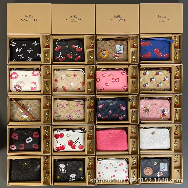 Cross-Border Small Package 2025 Autum New European and American Pu Simple Ins Niche Clutch Bag Wristlets Fashion Wallet