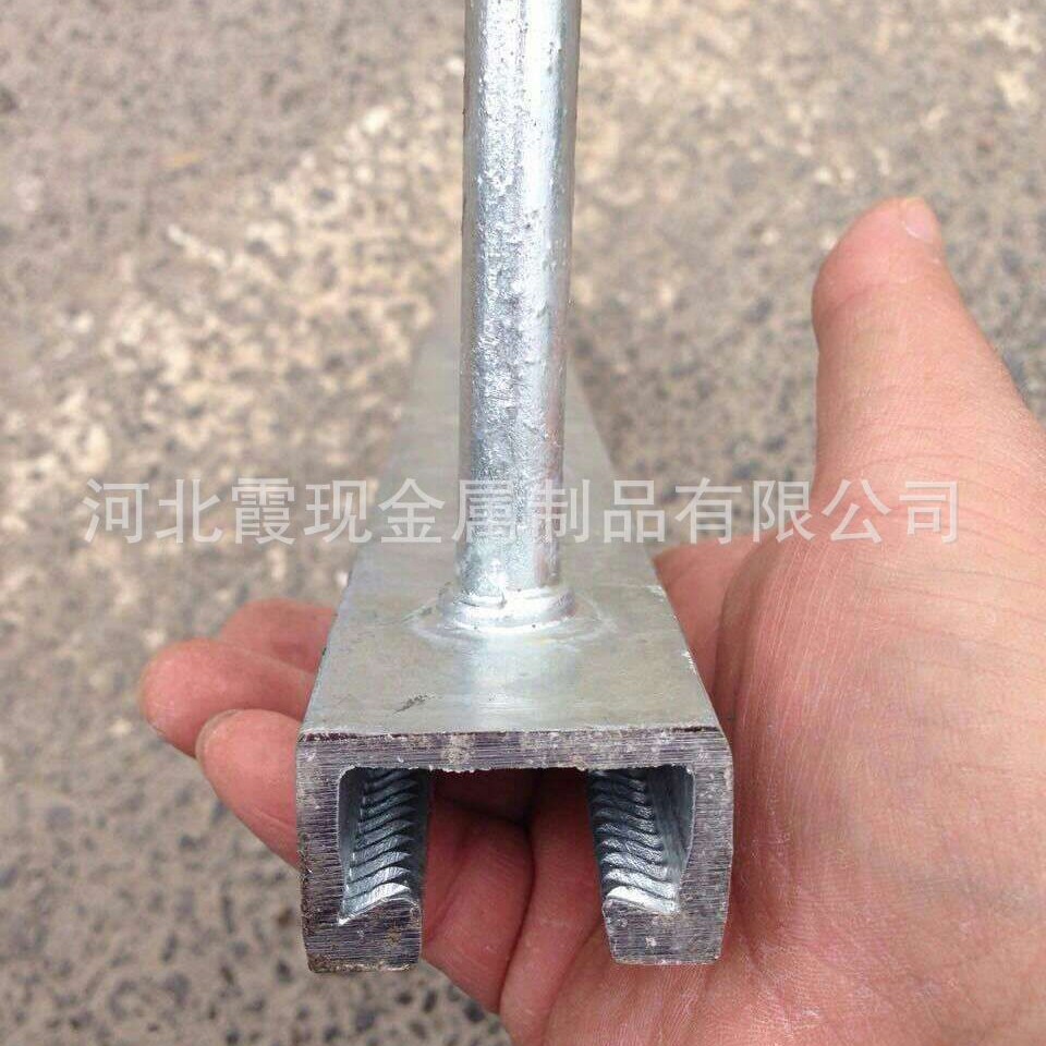 38*23防滑齿槽 管廊预埋槽钢 河北霞现厂家生产