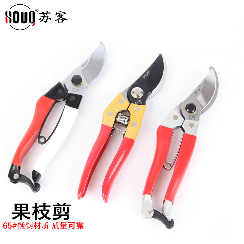 修枝剪 SK5果枝剪多功能花枝园艺剪刀省力家用果树剪园艺修枝剪