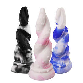 久夕新品灵蛇液态硅胶造型22*4cm女用成人夫妻情趣用品异形假阳具