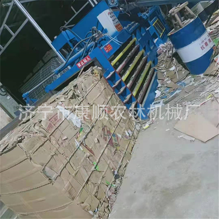 包头回收站液压打包机  140吨位废纸薄膜打包机 薄膜饮料瓶打包机