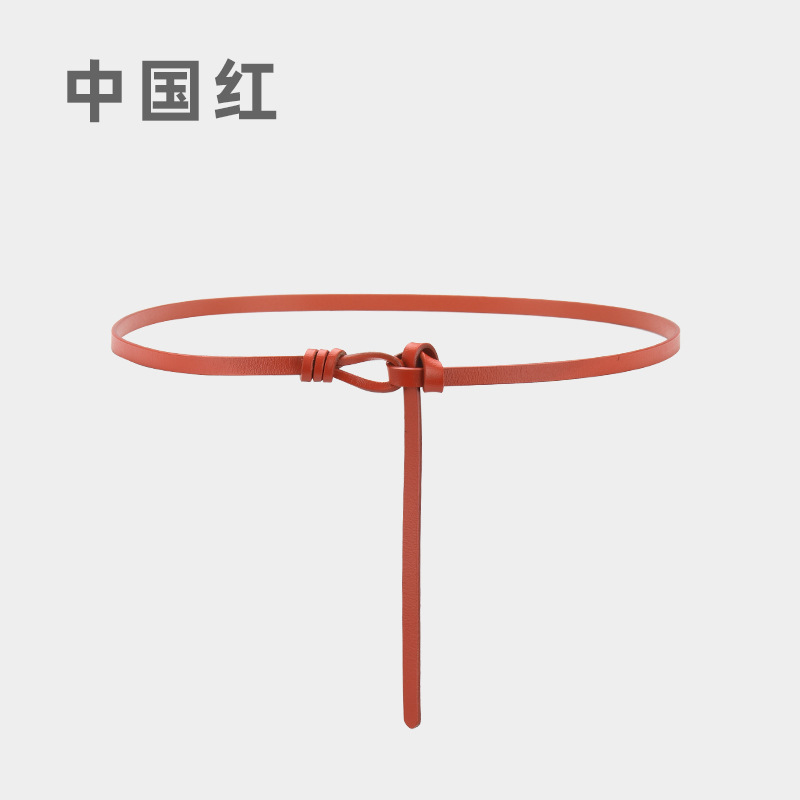 新商品の穴がなくて細いベルトを結びます。|undefined