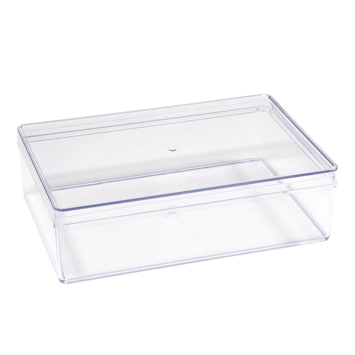 Caja de embalaje de alta transparencia de gran tamaño de grado alimenticio gruesa tiramisu caja de pastel con cubierta caja de embalaje de postres bocadillos