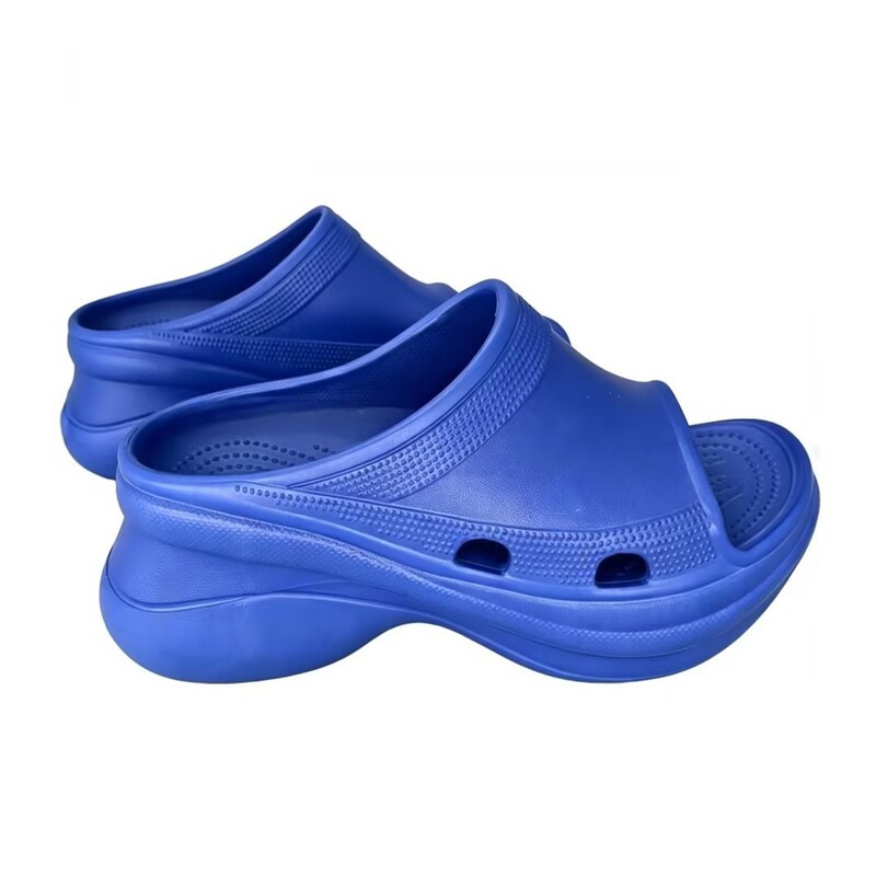 Thick-Soled Slip-Ons, Soft-Soled Anti-Slip Trendy Ins Processing and Customized Soft-Soled Slip-Ons with a Sense of Stepping on Shit