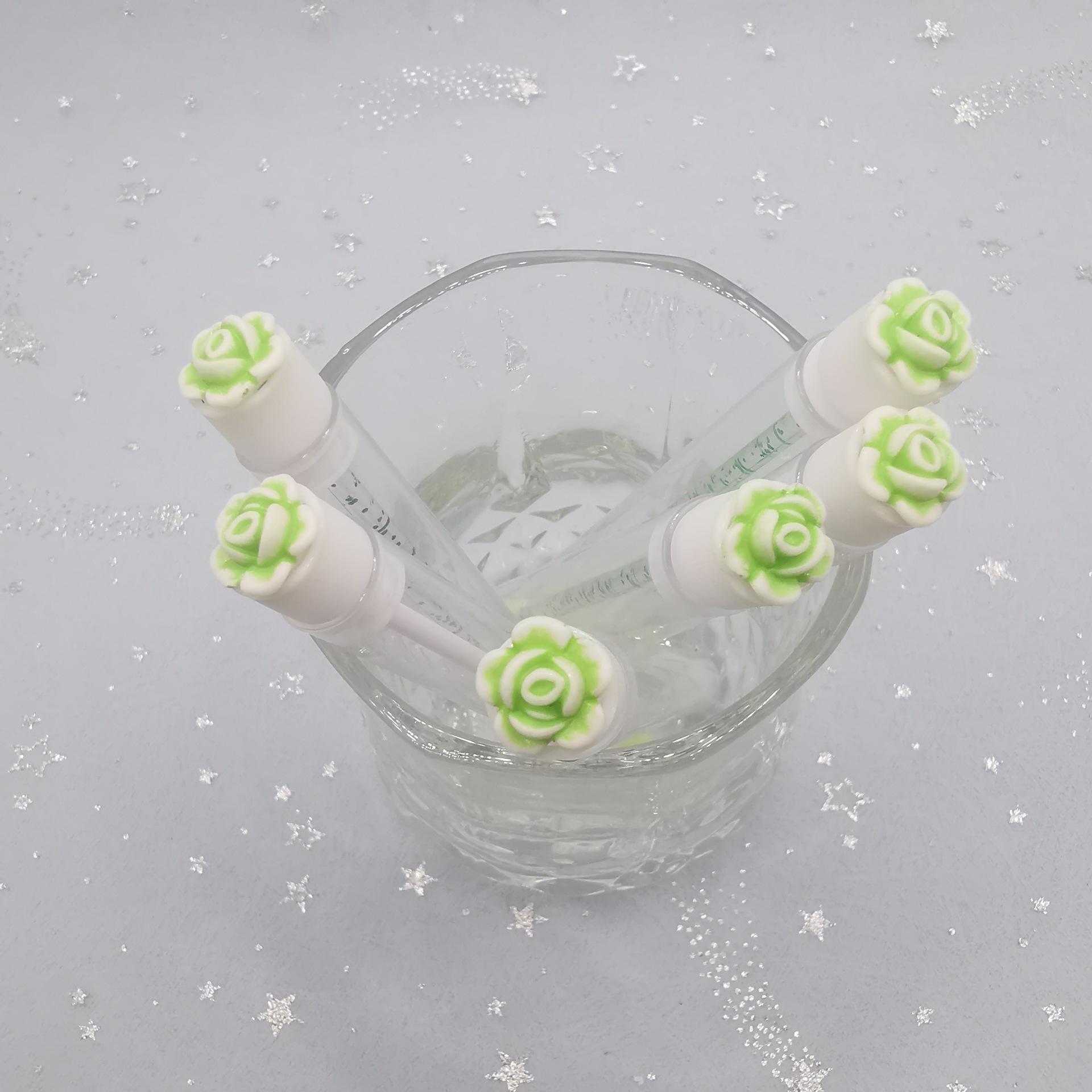 Acrylic Rose Tube Eyelash Brush Image 4