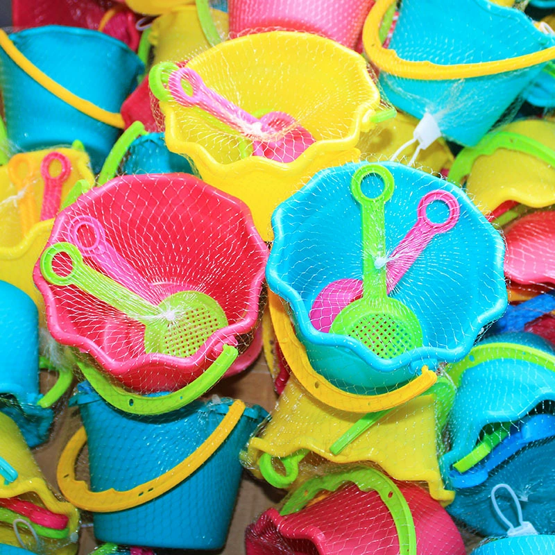 Детская игрушка Пляжное ведро набор из трех частей