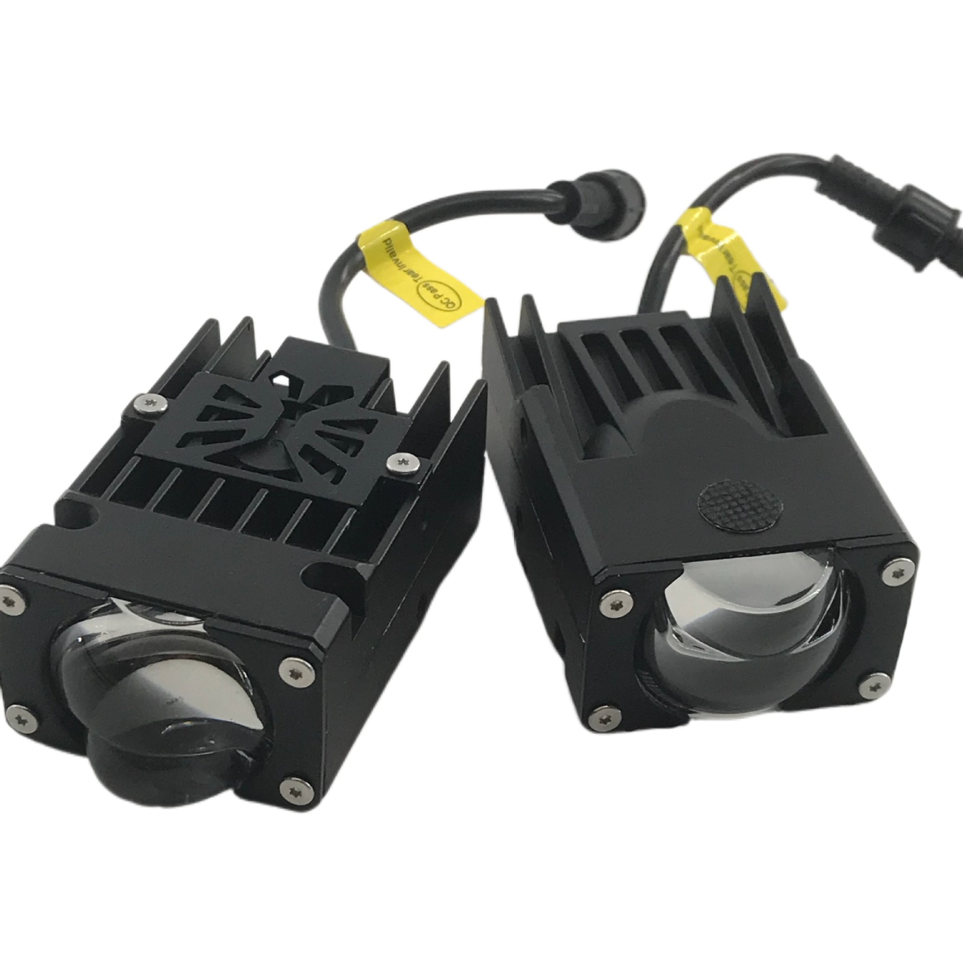 U49 Car Grille Light, Integrated High and Low Beam with Direct Light, Truck Led Grille Dual-Color Spotlight, Motorcycle