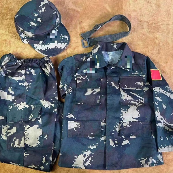Children's Camouflage Suit Boys and Girls Spring & Fall Primary and Secondary School Students Kindergarten Summer Camp Sports Military Training Performance Clothing Children's Camouflage Suit Boys and Girls Spring & Fall Primary and Secondary School Students Kindergarten Summer Camp Sports Military Training Performance Clothing