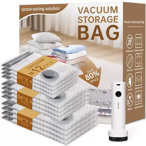 Amazon Vacuum Compression Bag, Special for Travel Luggage, Convenient Sealed Storage Bag for Home Clothes