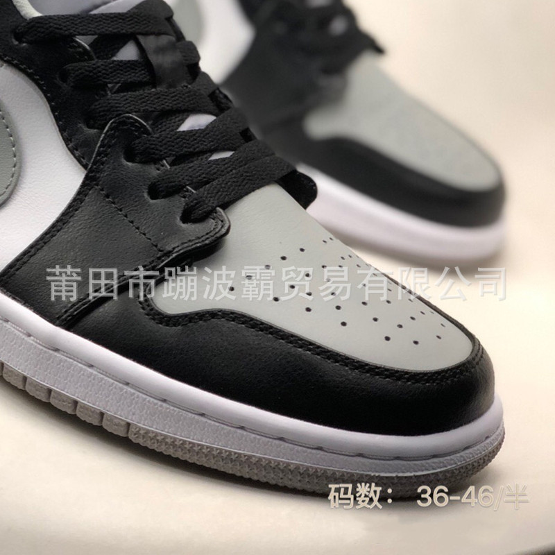 Putian Shoes Pure Original aj1 Low-top Qiao One Board Shoes Black Red Toe Lightning Barb 5.0 Black and White Panda Basketball Shoes Putian Shoes Pure Original aj1 Low-top Qiao One Board Shoes Black Red Toe Lightning Barb 5.0 Black and White Panda Basketball Shoes