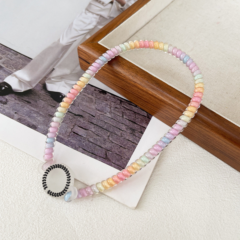Telephone, headband, gradient