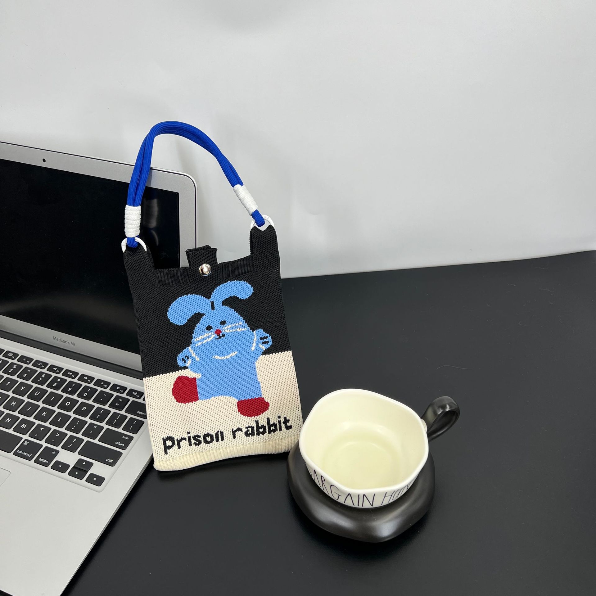 H-파란 토끼+감색 삼줄
