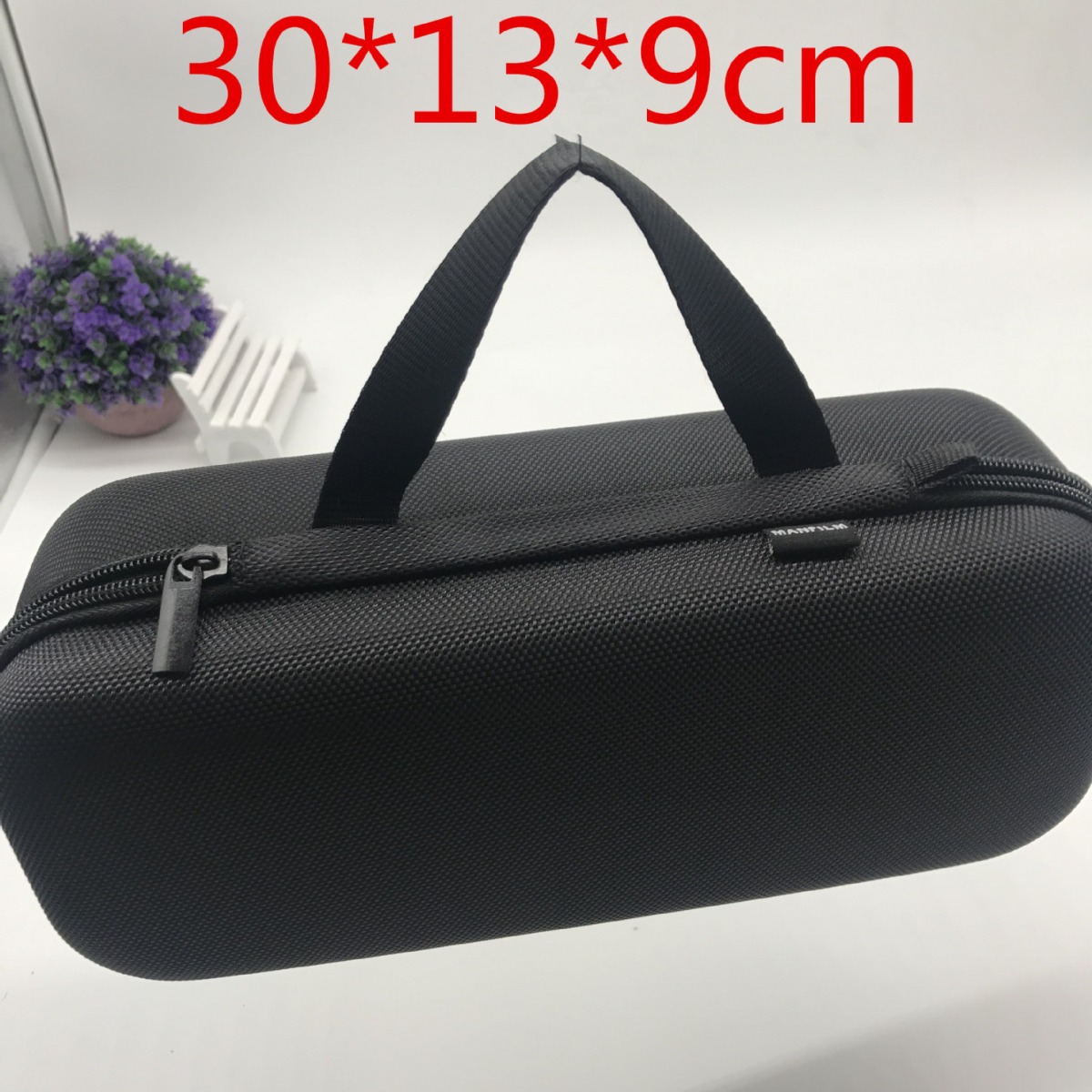 麦克风收纳包k歌话筒包装盒  大工具包anker蓝牙音箱收纳包数码