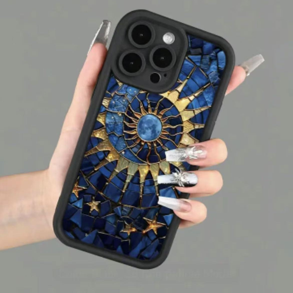 Cosmic Sky Eye Apto iphone16pro funda para teléfono móvil Apple 15 anti-caída 14 Europa y América 13promax nuevo 12x