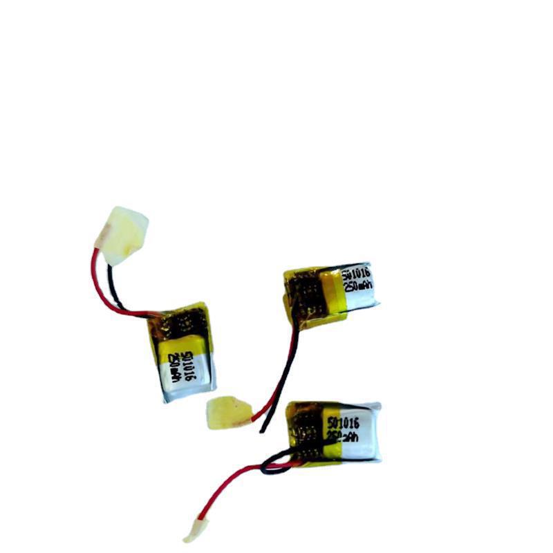 501015 Lithium Battery Cell Factory 50Mah Smart Wearable Bluetooth Headset and Other Digital 3.7V Rechargeable 501015 Lithium Battery Cell Factory 50Mah Smart Wearable Bluetooth Headset and Other Digital 3.7V Rechargeable