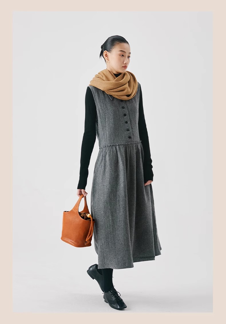 Qiu Zhen – sac à main à bandoulière en cuir véritable de vache tanné, sac panier à légumes de grande capacité pour les déplacements, femme_voghion.com