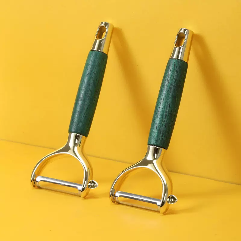 水果削皮刀轻奢实木手柄瓜刨削皮器高档刮皮刀厨房锋利去皮神器