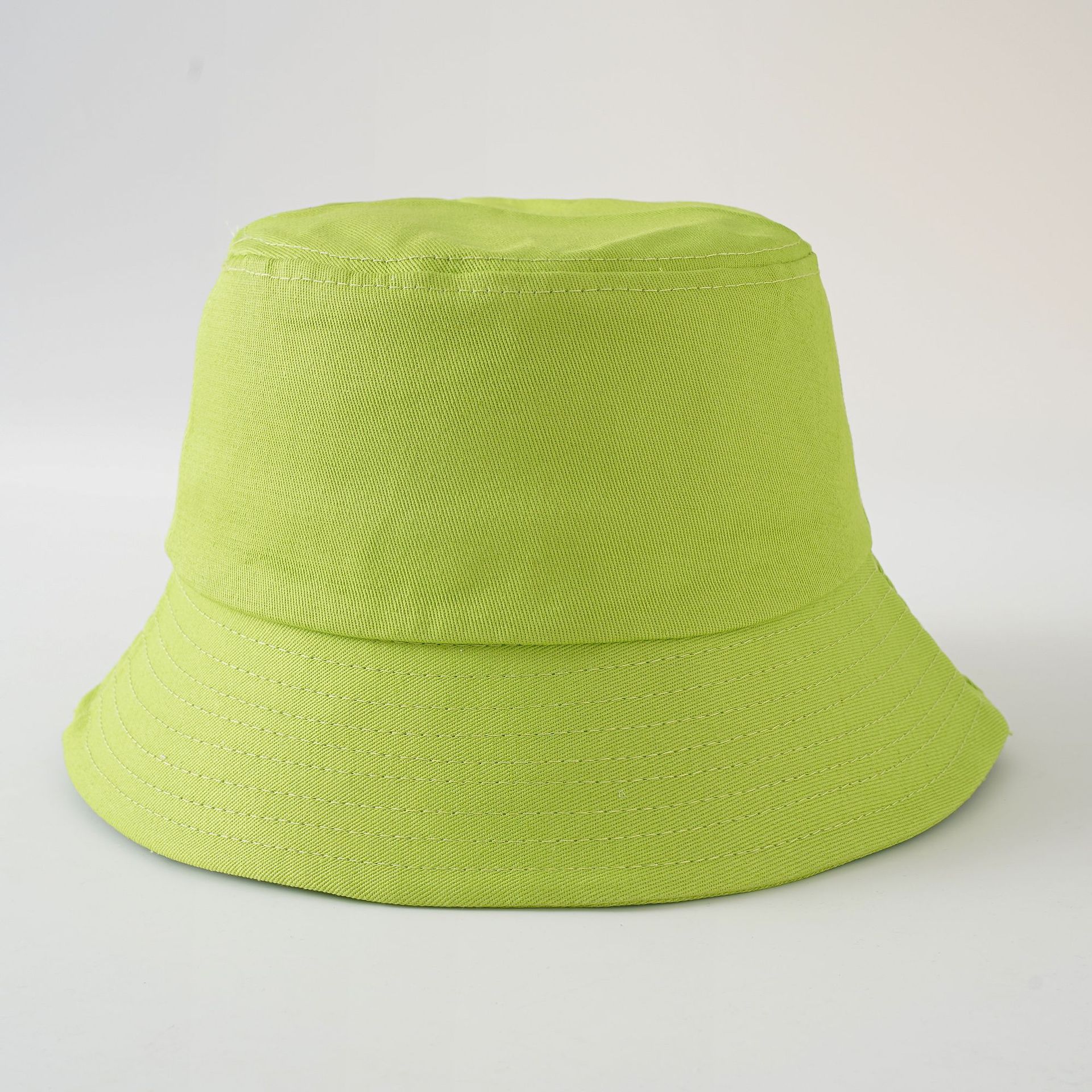 Primavera y verano nuevo sombrero de pescador simple color sólido estilo coreano sombrero para el sol plegable hombres y mujeres pueden usar sombrero de lavabo