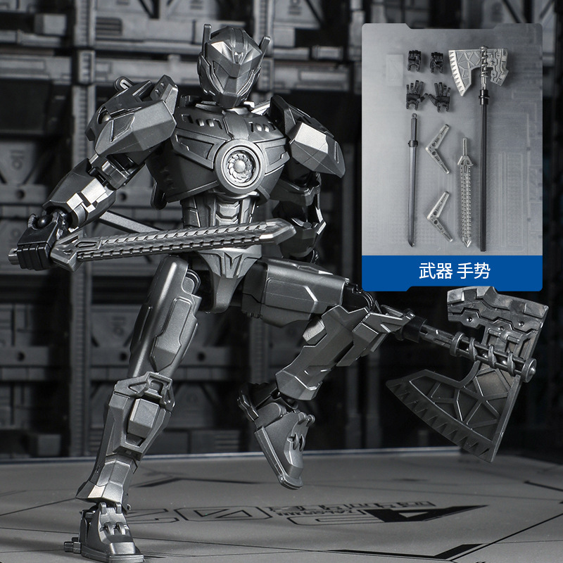 Muñecas de policías mecánicos vagabundos 13 muñecas móviles multiarticuladas de ensamblaje de bloques de deformación mecha muñecas