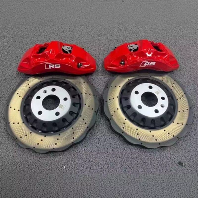 Brake caliper cover | Modified with V6 - akipolo-8n-dismantled-car-genuine-six-pistons-one-pair-of-front-wheels