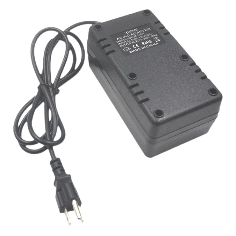 Трансграничный трансформатор для путешествий 110V к 220V Трансформатор питания 220V к 110V Преобразователь напряжения