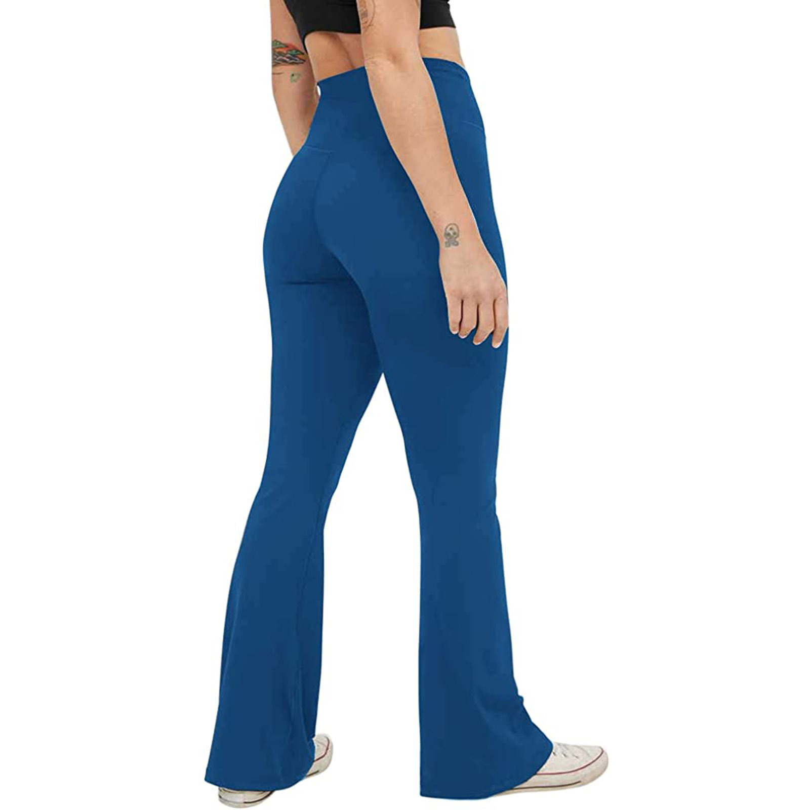 Mujeres Estilo Simple Color Sólido Poliéster Satén Sarga Fondos Activos Pantalones Deportivos display picture 15