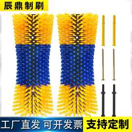 半体弧形牛体刷全自动智能蹭痒刷养牛场按摩清洗毛刷辊奶牛驱虫刷