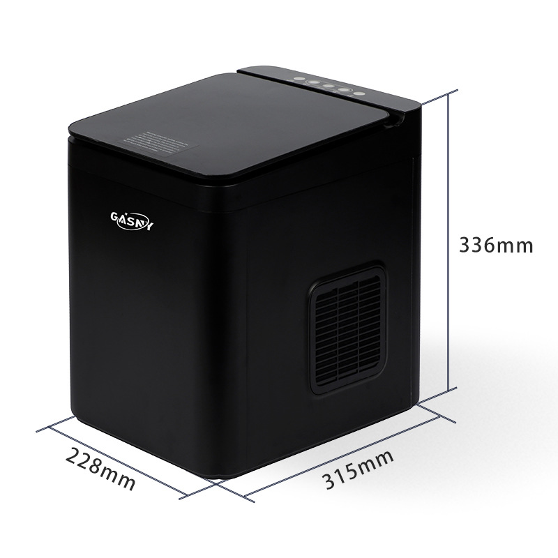Transfronterizo dedicado gessini Z6E bar fabricante de hielo portátil 50/60Hz mini hogar comercial máquina de cubitos de hielo