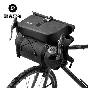 Locke Brothers Handlebar Bag Handle Horizontal Dragon Head Bag Extra Large Waterproof Bicycle Front Bag Handbag Highway Mountain Bike Accessories