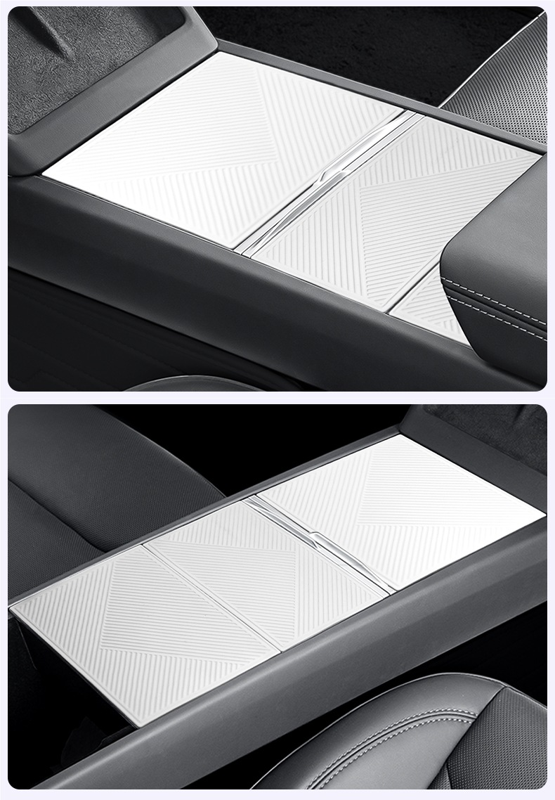 Center Console Film Protector Silicone Pad for Tesla Model Y/YL/3