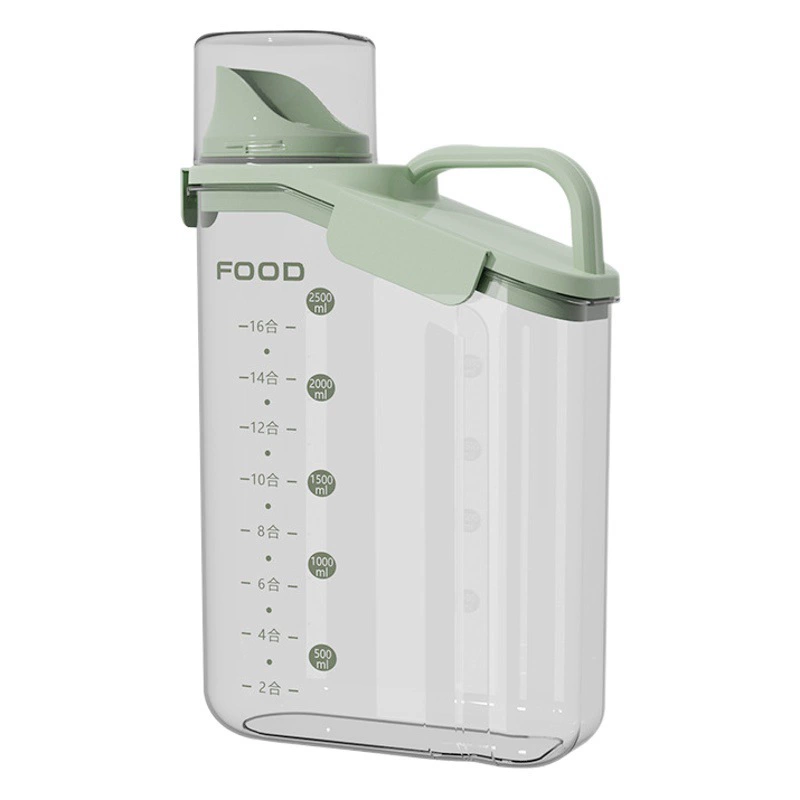 Большая емкость 3,5 кг ведро для хранения зерна для кошек и собак Пищевая влагостойкость герметичная банка для домашних животных