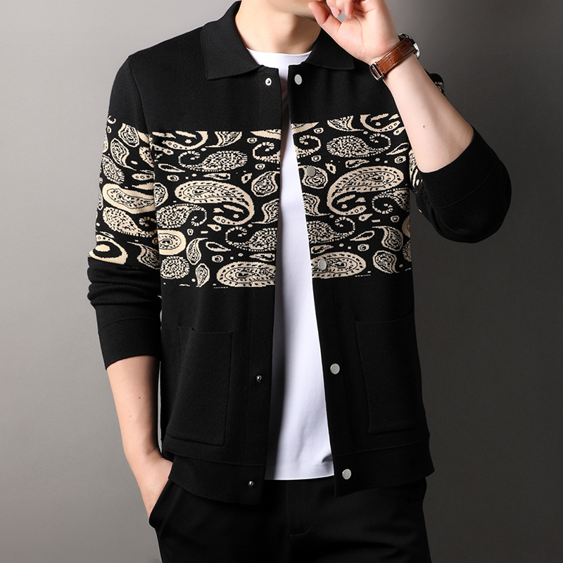 Demi-season knitted sweater