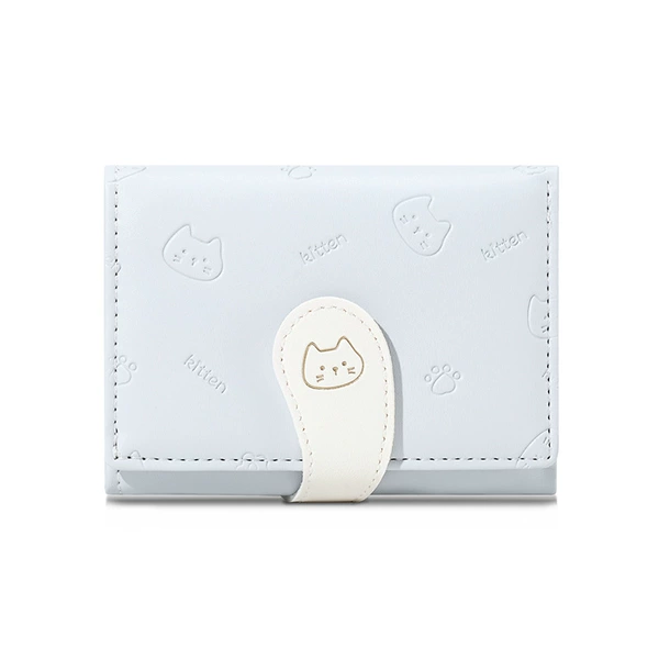Basic 3-fold cat blue