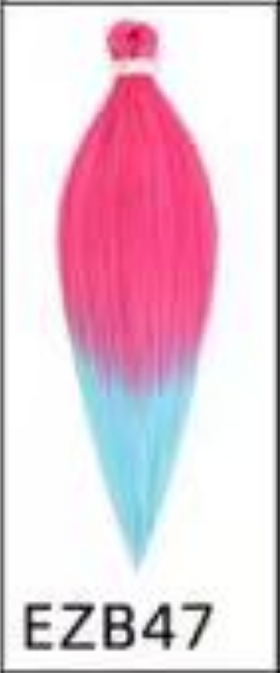 EZ color pelucas grandes trenzas pre estiradas crochet trenzas pre estiradas africanas trenzas sucias