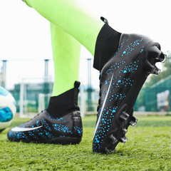 跨境大碼新款足球鞋男童學生長釘短釘專業比賽訓練球鞋男女款48碼