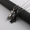 Movable pendant, small design necklace, advanced universal accessory, wholesale, light luxury style, high-quality style