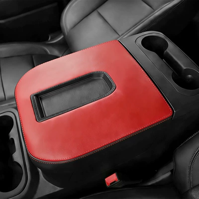 Stitching Armrest Cover Car Center – Sürətlər qutusu və əl tormozu başlıqları