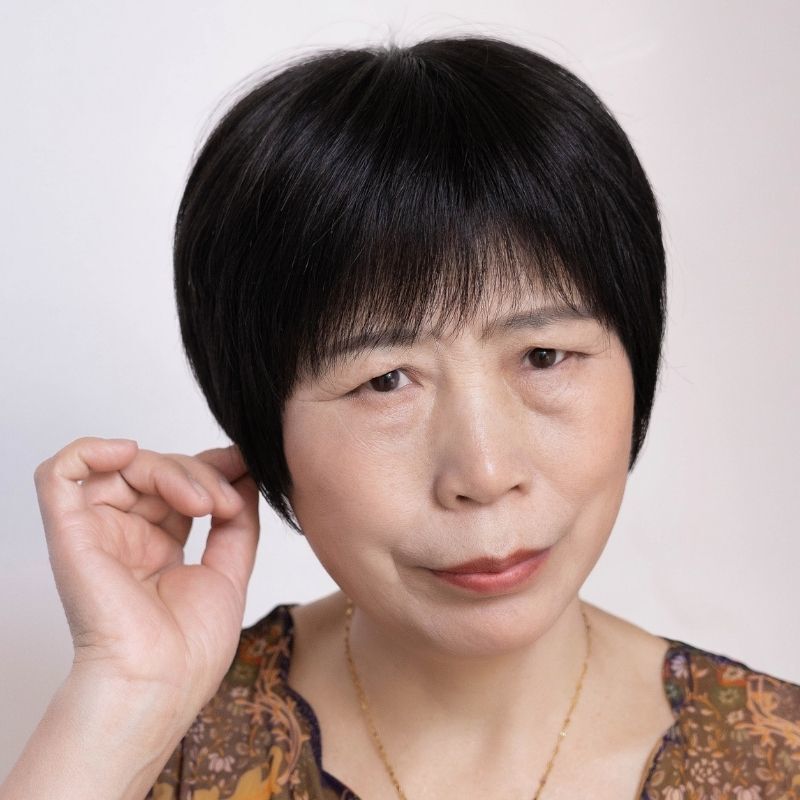 Wigs for Middle-Aged and Elderly Mothers Aged 60 to 70, Real Hair Wigs for the Elderly, Simulated Supernatural Full Headgear That Cannot Be Seen Wigs for Middle-Aged and Elderly Mothers Aged 60 to 70, Real Hair Wigs for the Elderly, Simulated Supernatural Full Headgear That Cannot Be Seen