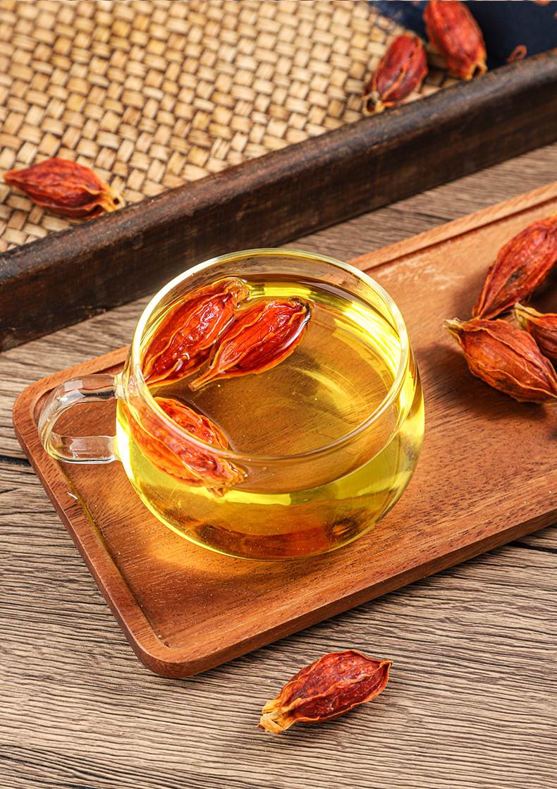 Gardenia Fruit Zhi Zi 500g Dried Shan Zhi Zi Herbal Tea Ingredient Bulk Natural Sun Dried preparation