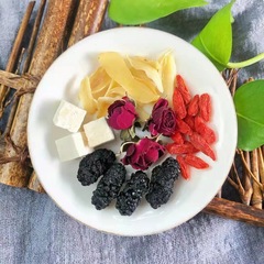 Mulberry rose tea flat shade dried flower tea dried rose petals edible double roses loose tea bags wholesale