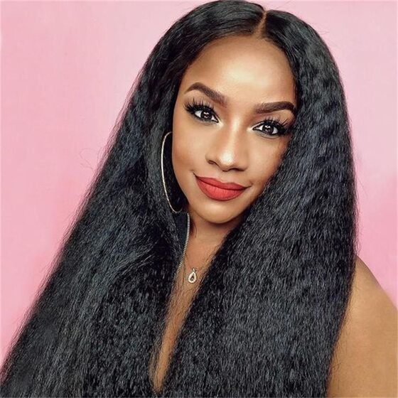 Amazon new AliExpress ladies fluffy medium pressure pit long wig high temperature silk chemical fiber headgear manufacturers in stock