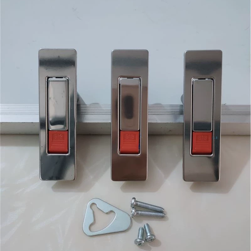 518 Fire hydrant lock fire hydrant box door switch button lock bounce lock cabinet lock flat lock American