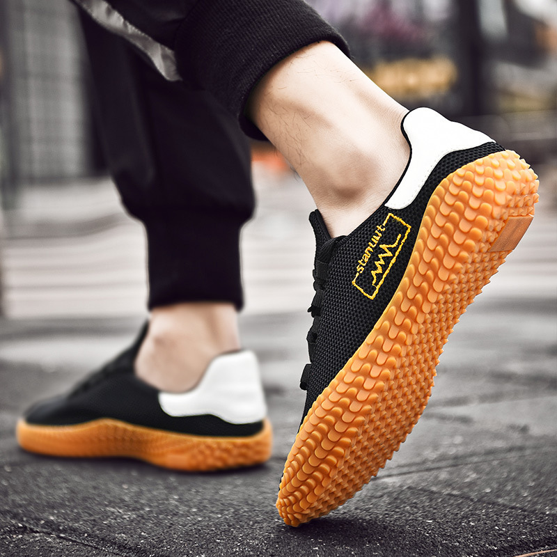 Chaussures décontractées tendance pour hommes surdimensionnées, nouvelles chaussures de course de sport respirantes pour étudiants_voghion.com