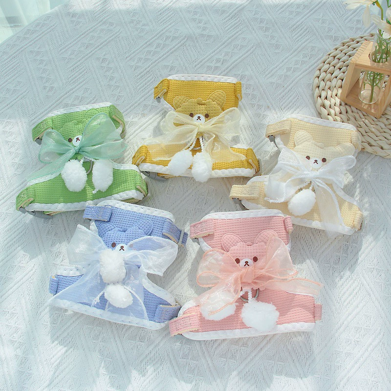 Оптовая Новый кошачий поводок кошачий жилет с защитой от взлома кошачьей цепи котенок веревка