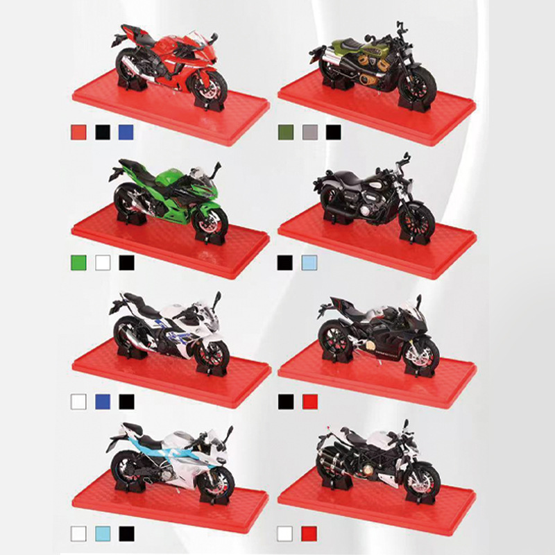 Chome modelo de coche de aleación 1 a 32 coche de policía SUV coche de acrílico giratoria caja de presentación modelo decoración supermercado regalo